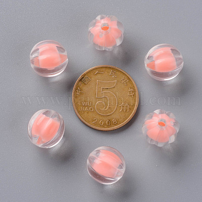 Прозрачные акриловые бусины&nbsp;TACR-S152-07A-SS2109-1