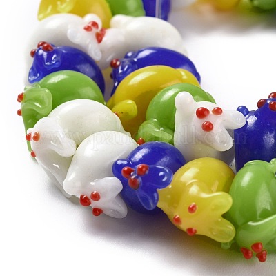 Бусины лэмпворк &nbsp;LAMP-F020-14-1