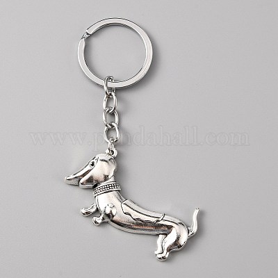 Сплав брелок&nbsp;LS-KEYC-WH0004-31P-1