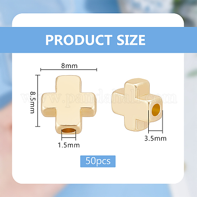 Бусины из сплава 50 шт.&nbsp;TIBEP-BC0001-04-1