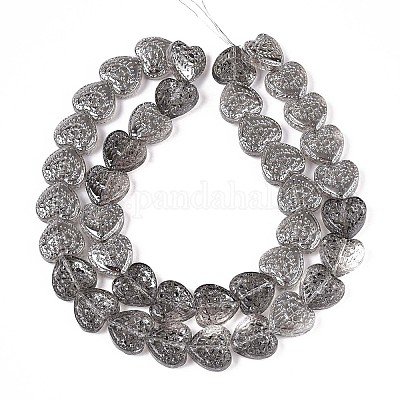 Прозрачные стеклянные бусины&nbsp;GLAA-N012-02B-1