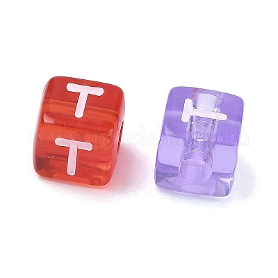 Прозрачные акриловые бусины&nbsp;MACR-K365-07T-1