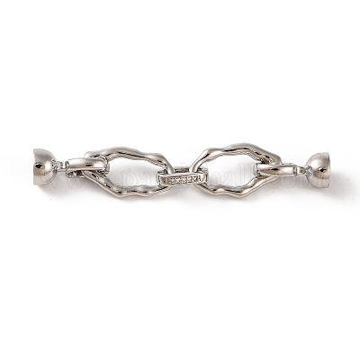 Латунь раз по сравнению с застежками KK-U016-16P-1