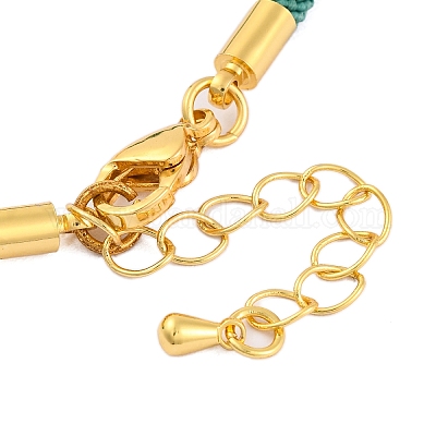 Изготовление браслетов из нейлоновых шнуров AJEW-P116-02G-29-1