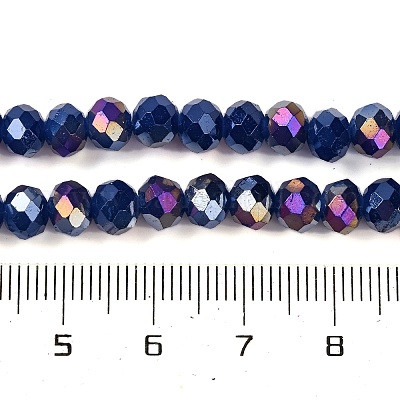 Запекание гальванических нитей стеклянных бусин DGLA-A039-J6MM-B04-1