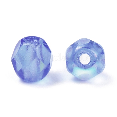 Полированные чешские стеклянные бусины LAMP-O017-151-LM4-1