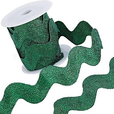 Лента из полиэстера с волнистой бахромой длиной 5 ярд.&nbsp;OCOR-GF0003-45A-1