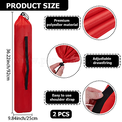 2 шт. нейлоновая сумка для хранения складных стульев&nbsp;AJEW-CP0010-31A-1
