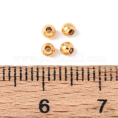 Латунные бусины&nbsp;KK-C157-01A-G-1