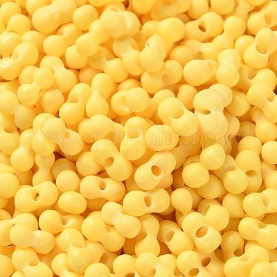 Прорезиненный стеклянный бисер&nbsp;SEED-Z003-01H-1