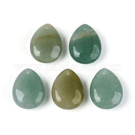 Естественный зеленый авантюрин подвески G-T143-18A-04-1