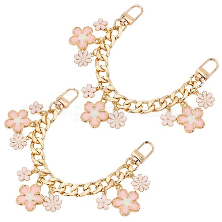 Алюминиевые бордюрные цепи удлинители сумок&nbsp;AJEW-PH01576-1