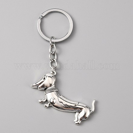 Сплав брелок&nbsp;LS-KEYC-WH0004-31P-1