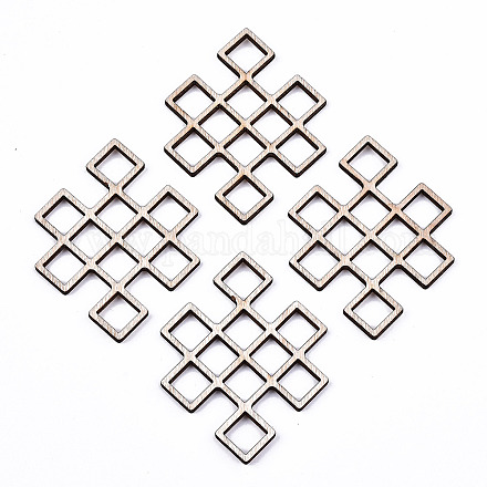 Необработанный натуральный тополь дерево филигрань столярные звенья&nbsp;LS-WOOD-S045-126-1