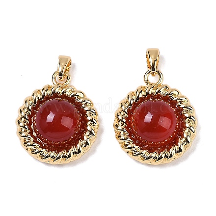 Латунь с подвесками из драгоценных камней KK-Q030-27C-G-1