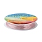 Copper Jewelry Wire, Long-Lasting Plated, Pink, 24 Gauge, 0.5mm, about 26.24 Feet(8m)/roll