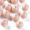 Opaque Acrylic Beads, Round, PeachPuff, 20x19mm, Hole: 3mm, about 111pcs/500g
