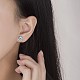 Латунь серьги&nbsp;LS-EJEW-BB61328-A-3