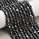 Нити из синтетических терагерцовых каменных бусин&nbsp;G-K395-A13-01-1