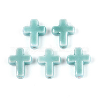 Фарфоровые бусины ручной работы&nbsp;PORC-F010-10-01