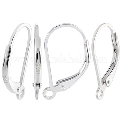 5 пара 925 сережек с застежкой-русалкой из стерлингового серебра&nbsp;STER-BBC0008-53