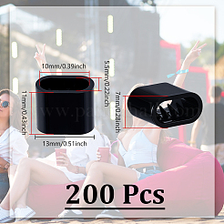 20 шт. пряжки для браслета из пластика с помпоном&nbsp;KY-NB0001-78B