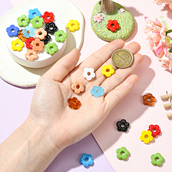 30шт ручной работы бусины лэмпворк&nbsp;LAMP-SC0001-57