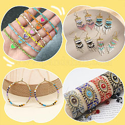 90 г 9 цвета краски для выпечки стеклянные бусины&nbsp;FIND-YW0008-74