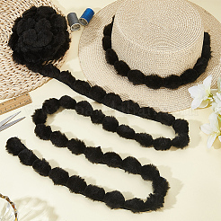 5м полиэстеровая вышивка швейная отделка&nbsp;AJEW-GF0012-30A