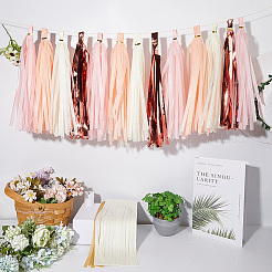 Алюминиевая фольга кисточки подвесная гирлянда баннер&nbsp;DIY-WH20011-29A