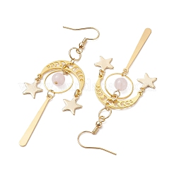 Серьги-подвески из нержавеющей стали 304 и 201&nbsp;EJEW-TA00437