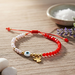 Браслеты с подвесками из нержавеющей стали 304&nbsp;PB8493-2