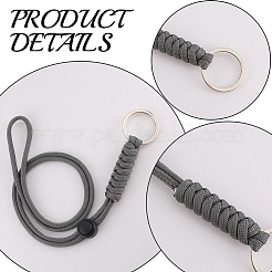 Брелки из полиэстера&nbsp;KEYC-WH20005-014C