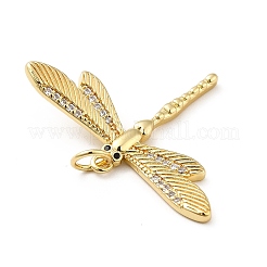 Латунные микро проложить кубического циркония подвески&nbsp;KK-H433-10G