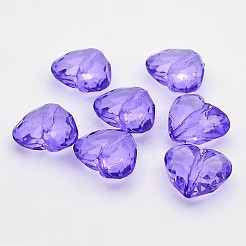 Прозрачные акриловые бусины&nbsp;PL318Y-7