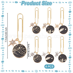 Железные длинные скрепки&nbsp;AJEW-OC00005