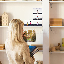 Пластиковая витрина для минифигурок&nbsp;AJEW-WH0561-29