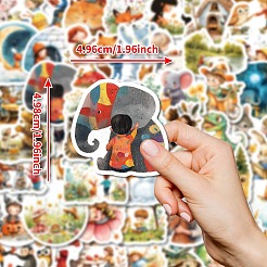 50 шт. бумажные наклейки на тему сказок и мультфильмов&nbsp;LS-STIC-C012-14