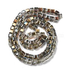 Стеклянные бусины с гальваническим покрытием &nbsp;EGLA-H108-01A-HP02