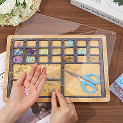 Бамбуковые витрины для ювелирных изделий DIY-BC0014-25B