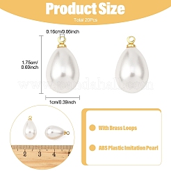 Подвески из абс-пластика&nbsp;FIND-YW0009-34