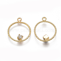 Латунные подвески&nbsp;KK-T038-351C