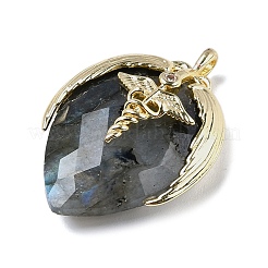 Природные подвески лабрадорита&nbsp;G-U019-01G-02