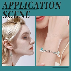 50 шт. 10-х стилевые тибетские сплавные многолепестковые колпачки для бусин&nbsp;TIBE-YW0001-77