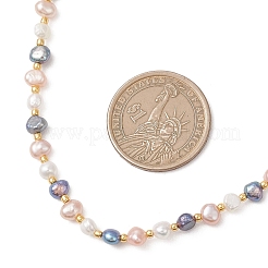 Женские ожерелья из натурального барочного жемчуга Кеши&nbsp;NJEW-JN05824