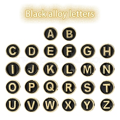 26шт 26 стиля сплава эмалевые бусины&nbsp;ENAM-YW0001-90A