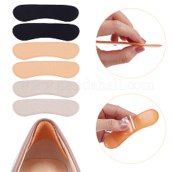 12 пара двухцветных фибровых противоизносных накладок на пятку&nbsp;FIND-WR0012-83