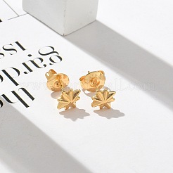 Серьги-гвоздики из нержавеющей стали 304 для женщин&nbsp;LS-STAS-Z117-17G-01