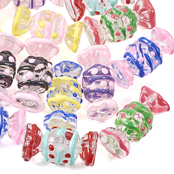 14шт 7 стиля прозрачные акриловые бусины&nbsp;FIND-TA0002-42