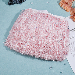 Кружевная лента из полиэстера с кисточками&nbsp;DIY-WH0430-568